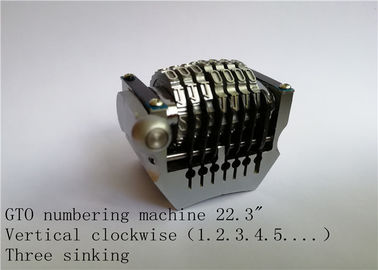 22.3 κάθετη περιστροφική μηχανή αρίθμησης μηχανών αρίθμησης HAMADA MO GTO